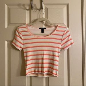 Striped Crop Top